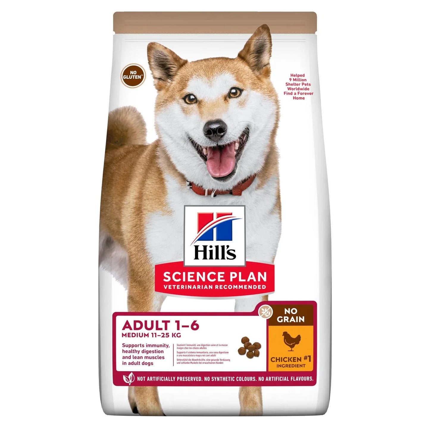 Hill's Science Plan No Grain Chicken Adult Dog Food 12kg