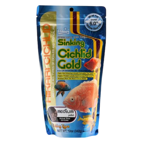Hikari sinking gold cichlid med 100g