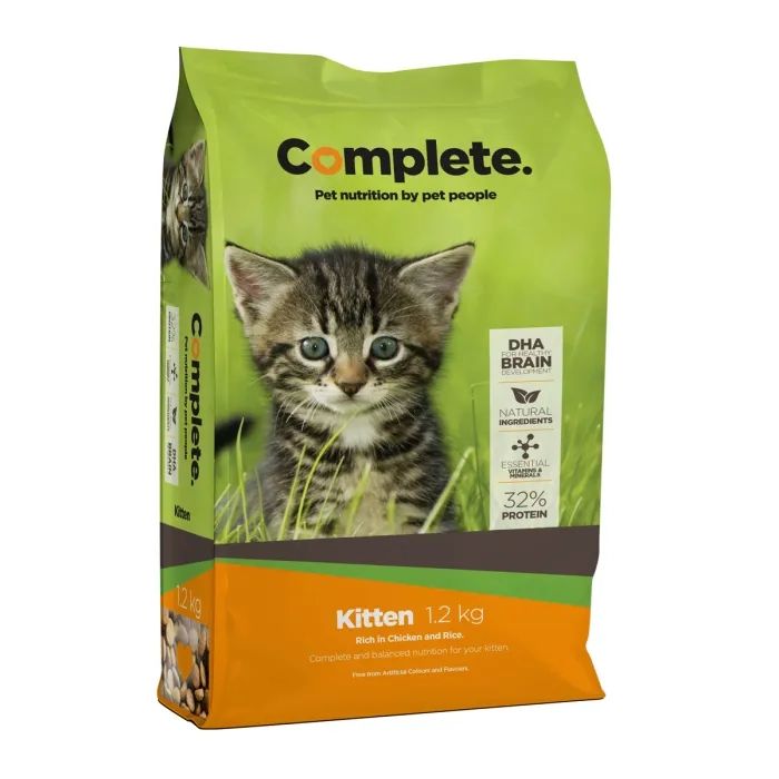 Complete kitten food 1.2kg