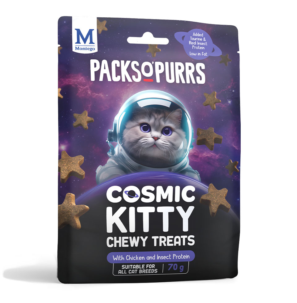 Montego Packs O' Purrs Chicken & Insect Protein 200g