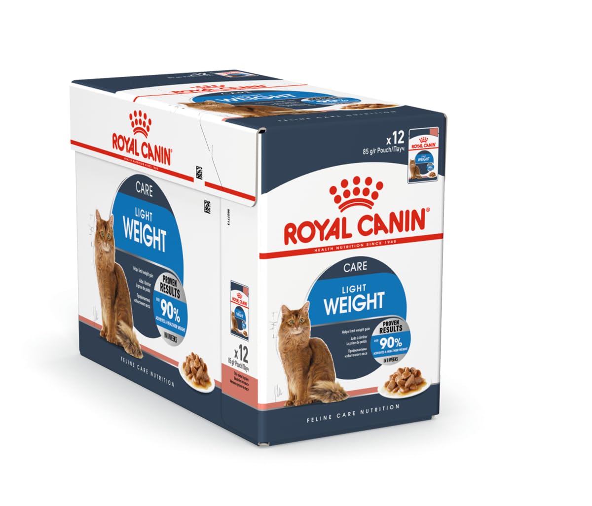 Royal canin light weight care wet box cat 12x 85g