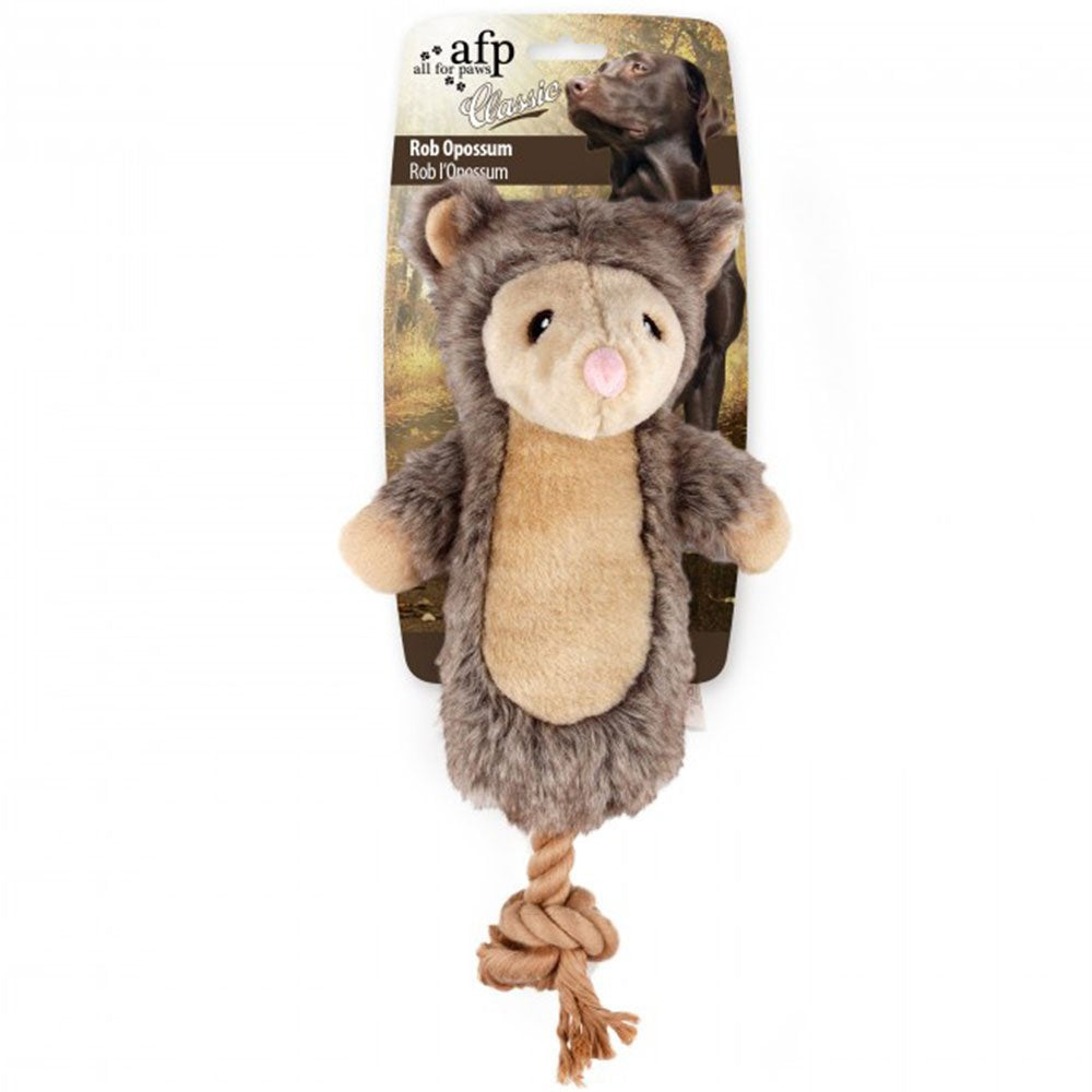 AFP dog toy possum