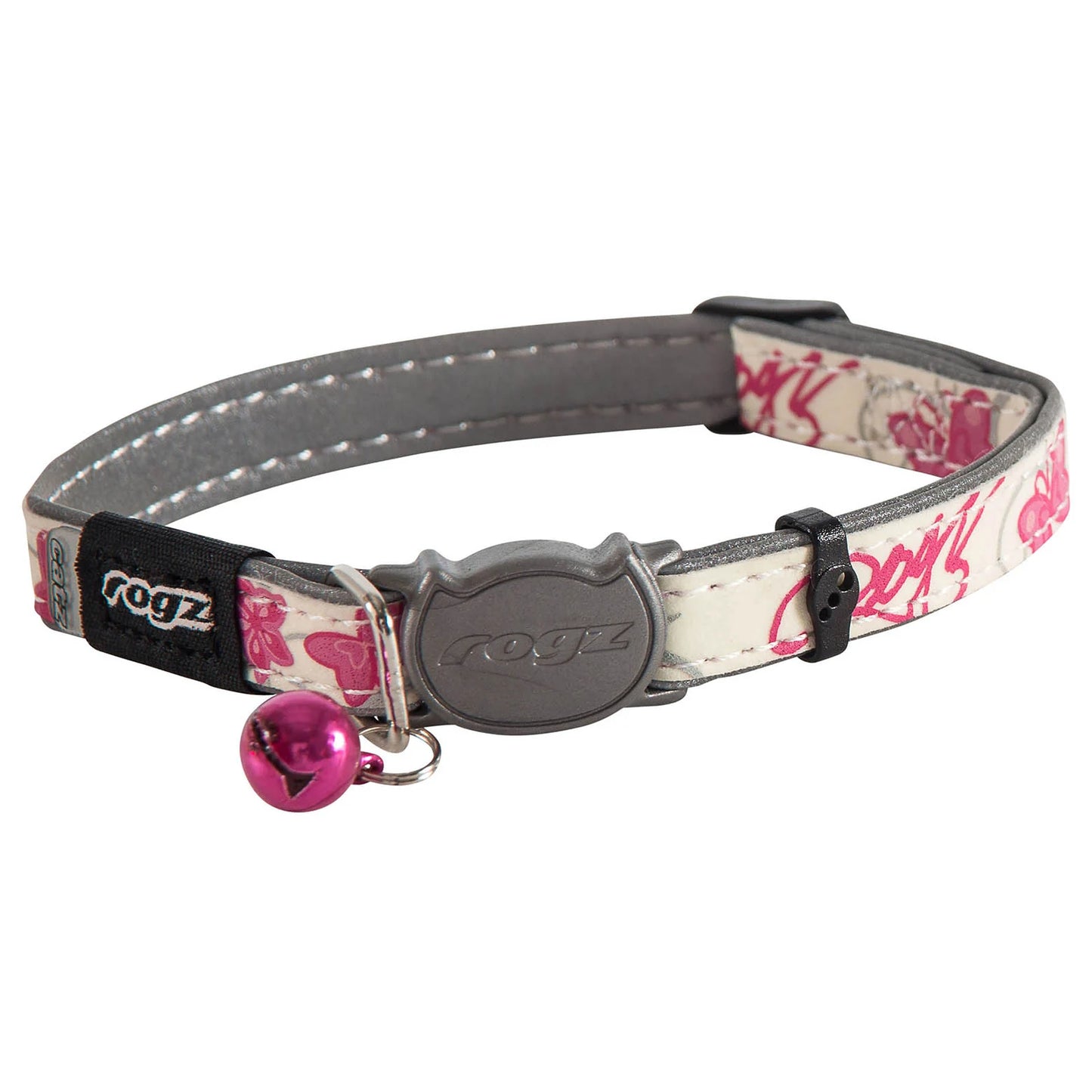 Rogz cat collar glowcat xsmall pink