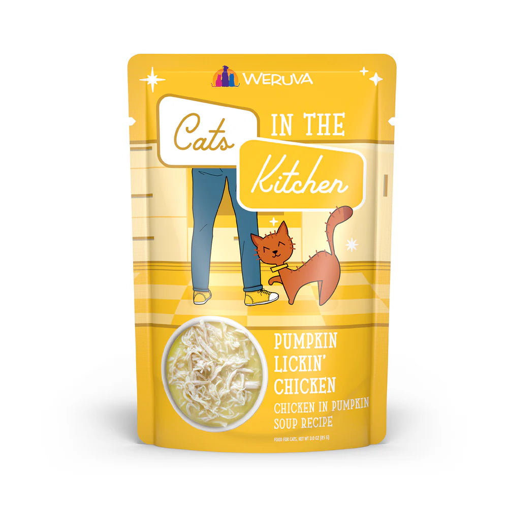 Weruva Pumpkin Lickin' Chicken Cat Food Pouch 85g