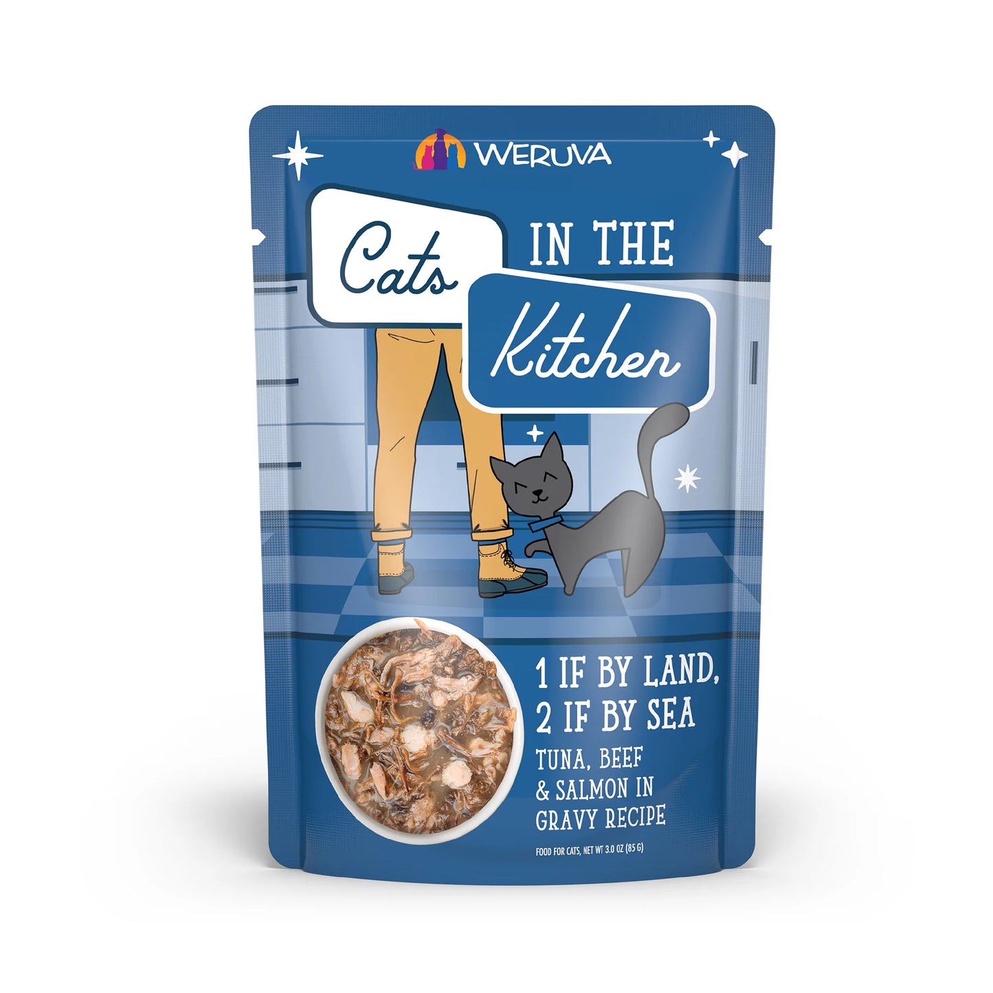 Weruva 1 If By Land, 2 If By Sea Cat Food Pouch