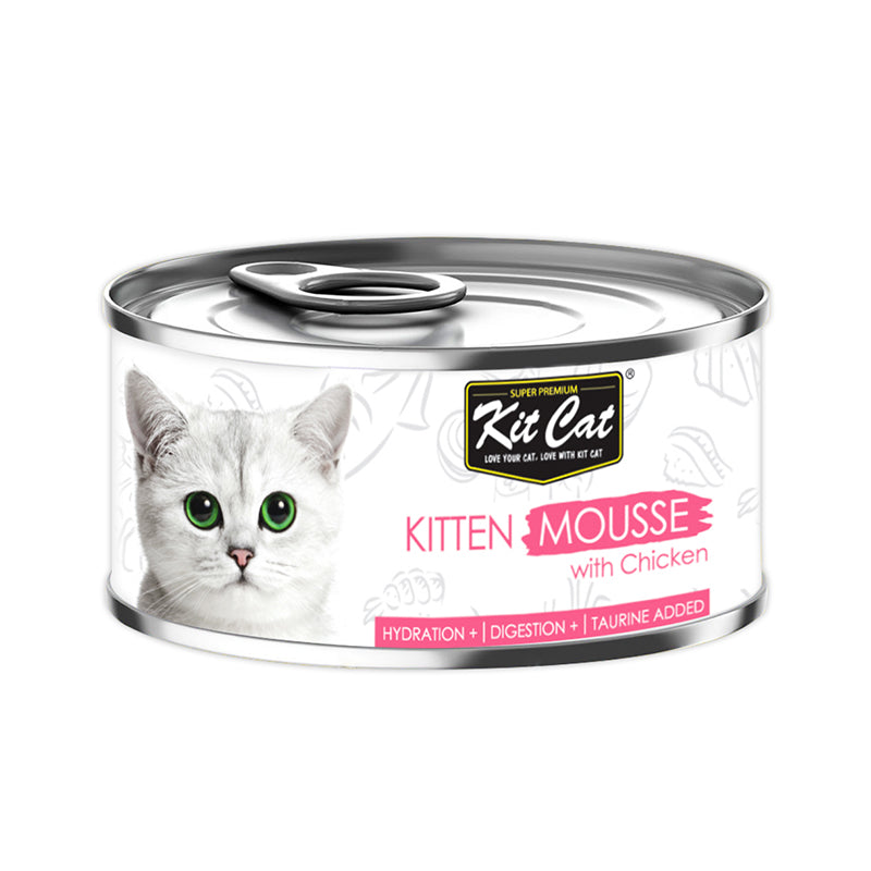 kit cat kitten mousse with chicken