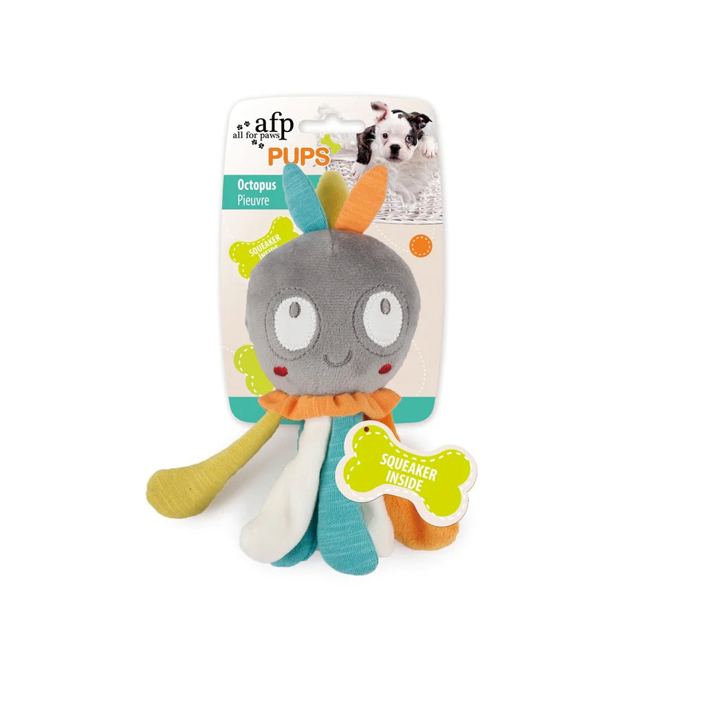 AFP dog toy octopus