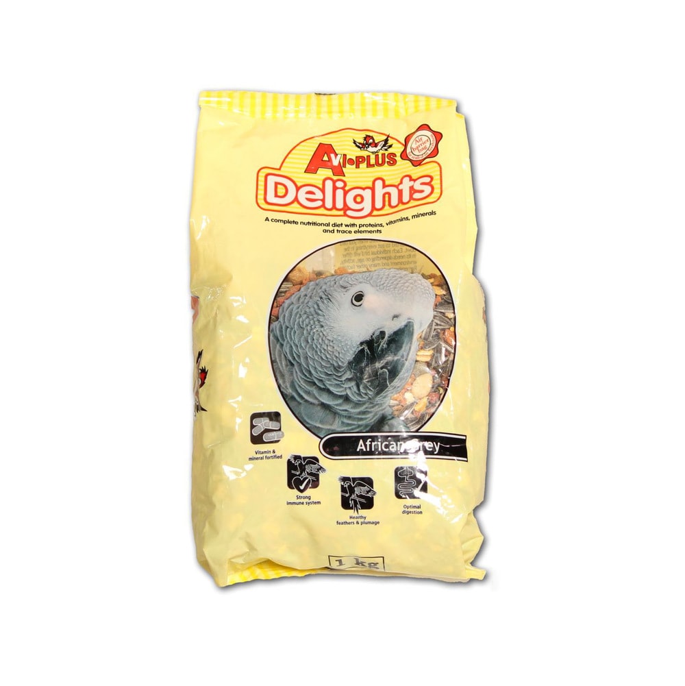 Avi-Plus Delights African Grey 1kg