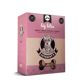 Cuthberts small biscuits roast lamb and veg purple 1kg
