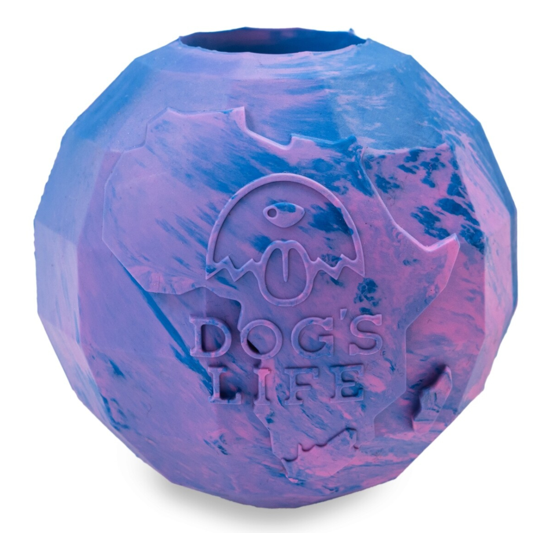 dogs life purple ball L