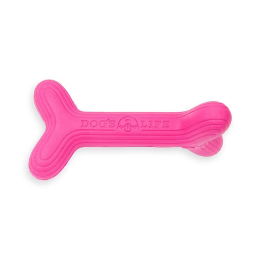 Dogs Life Rubber Toy pink M