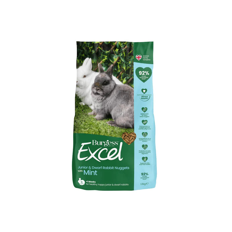Burgess EXCEL dwarf rabbit 1.5kg