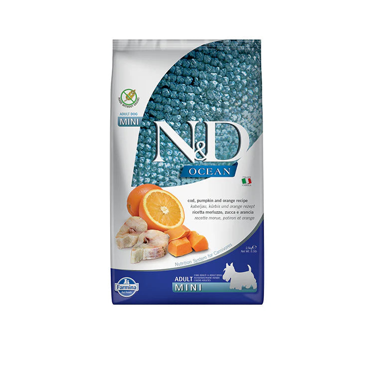 N&D Dog Ocean Pumpkin Codfish & Orange Adult Maxi 12kg