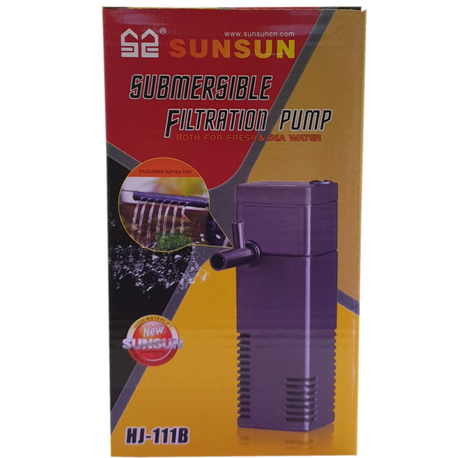 Sunsun submersible filtration pump 111b