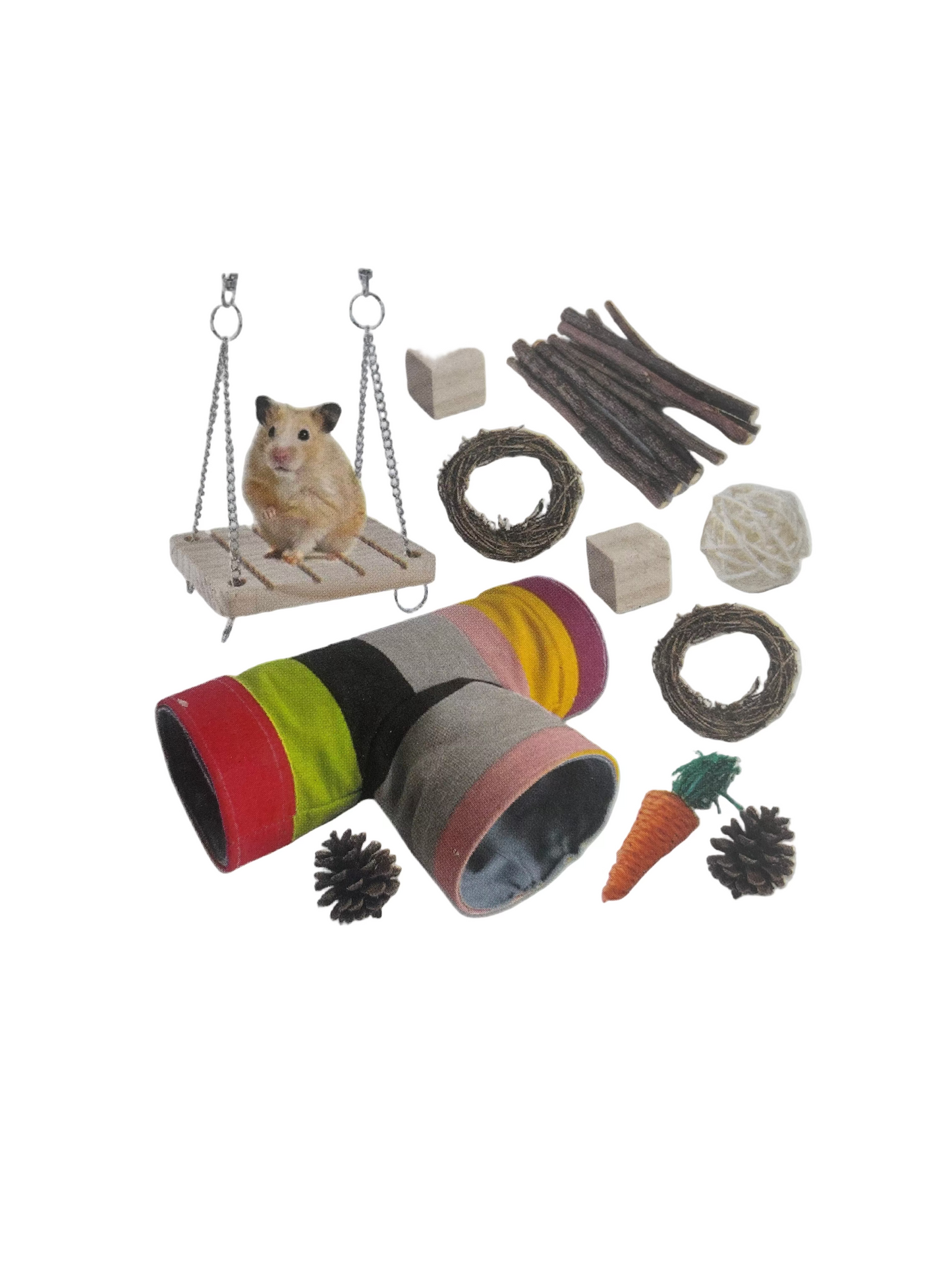 11PCS set hamster chew variety set