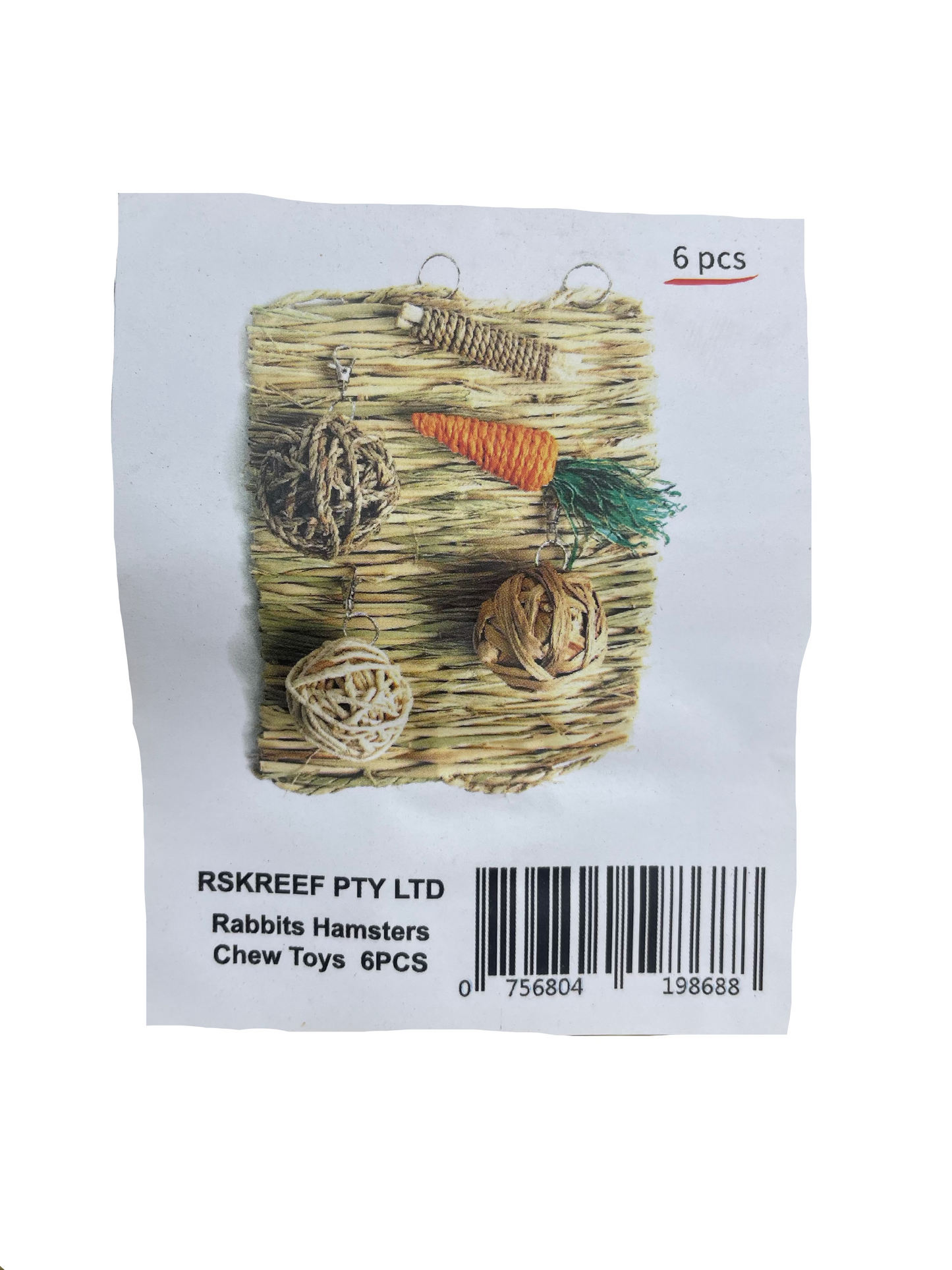 6PC hamsterchew set variaty set