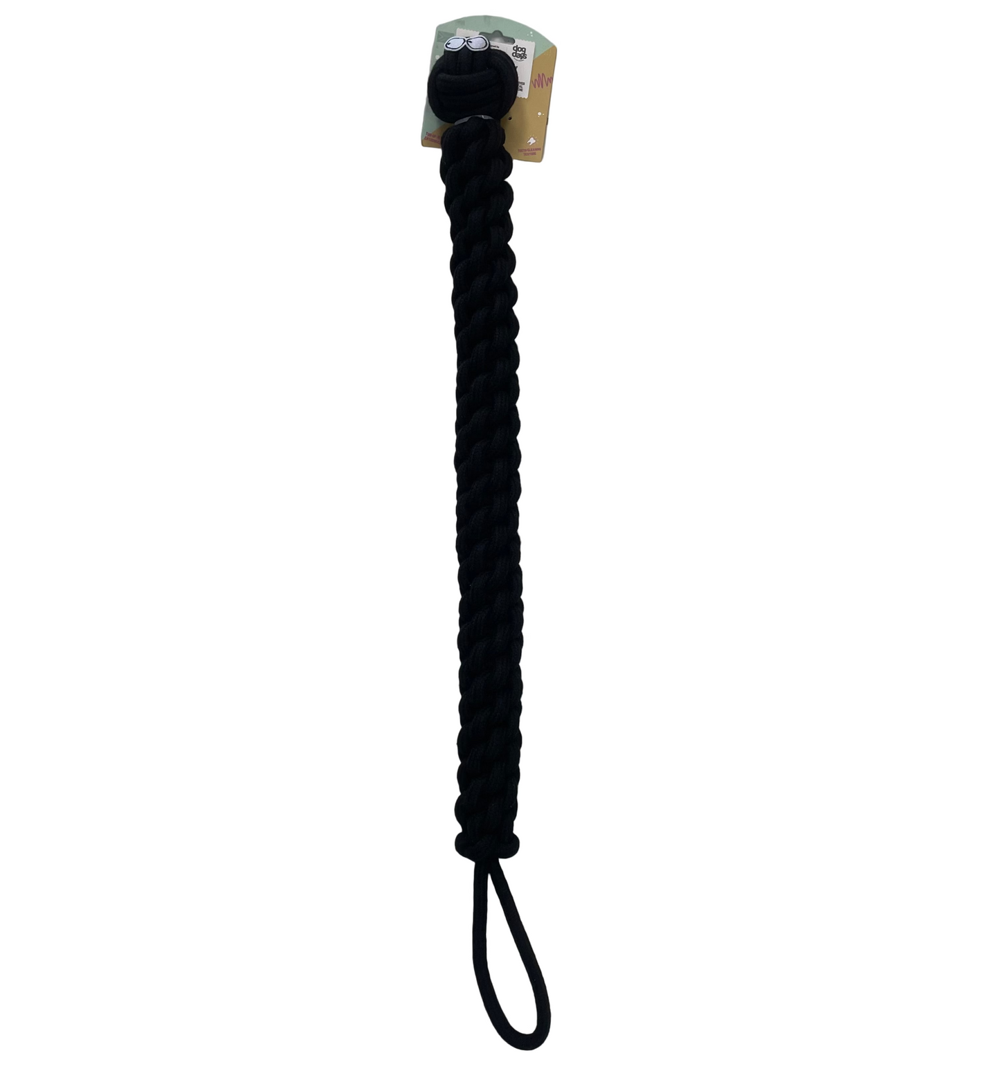 Dogs life rope snake black