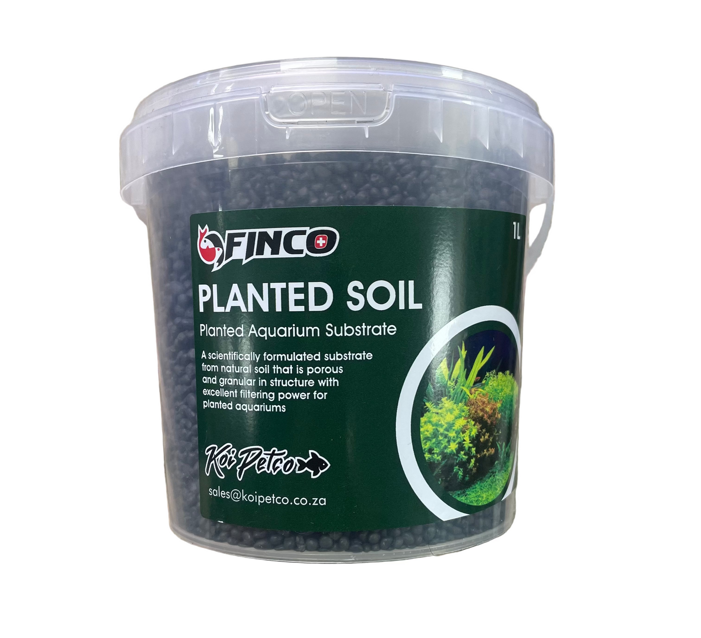 Planted soil 1L bucket