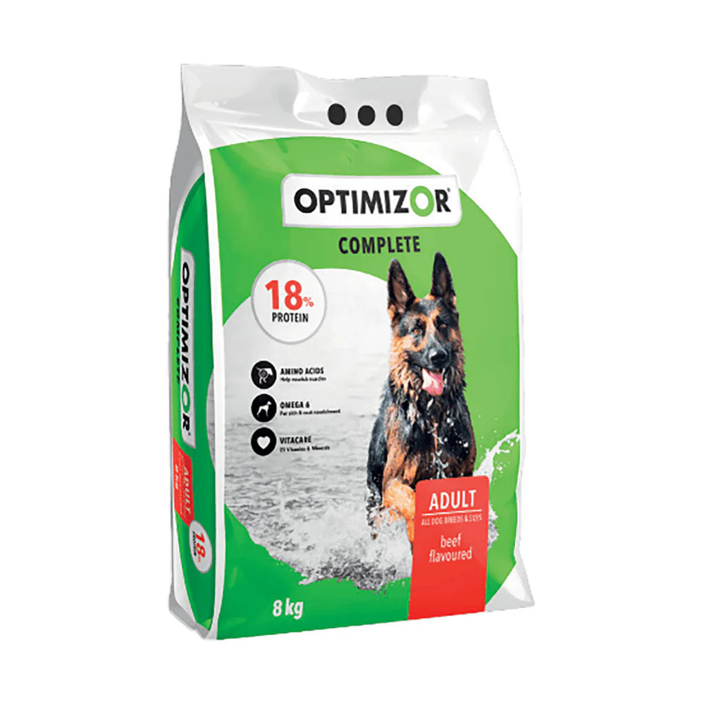 Optimizor adult complete beef 8kg