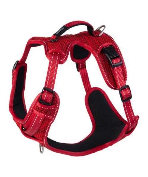 Rogz explore harness red med