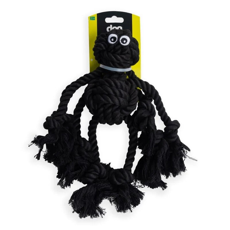 Dogs life toy spider Black