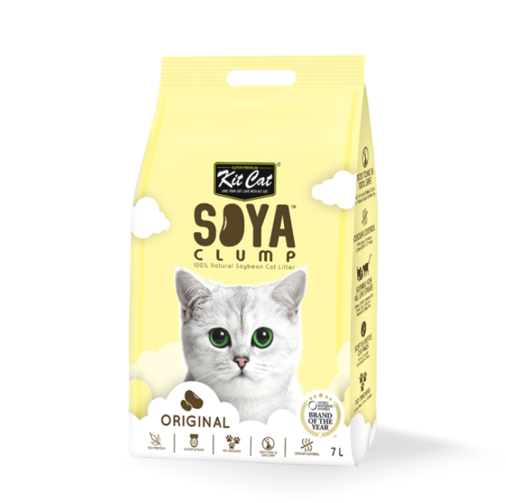 Kit cat soya clumping litter 7L original