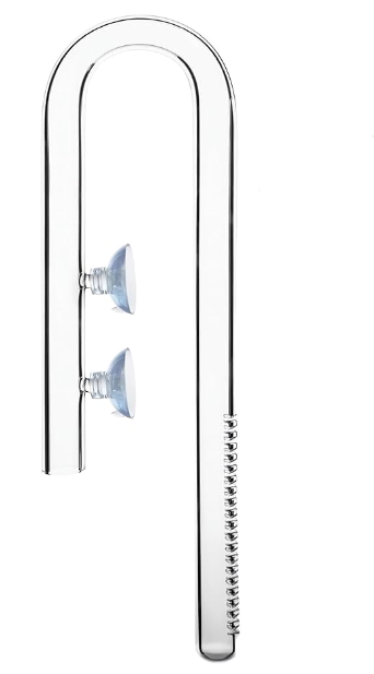 17mm glass lilly pipe (inflow)