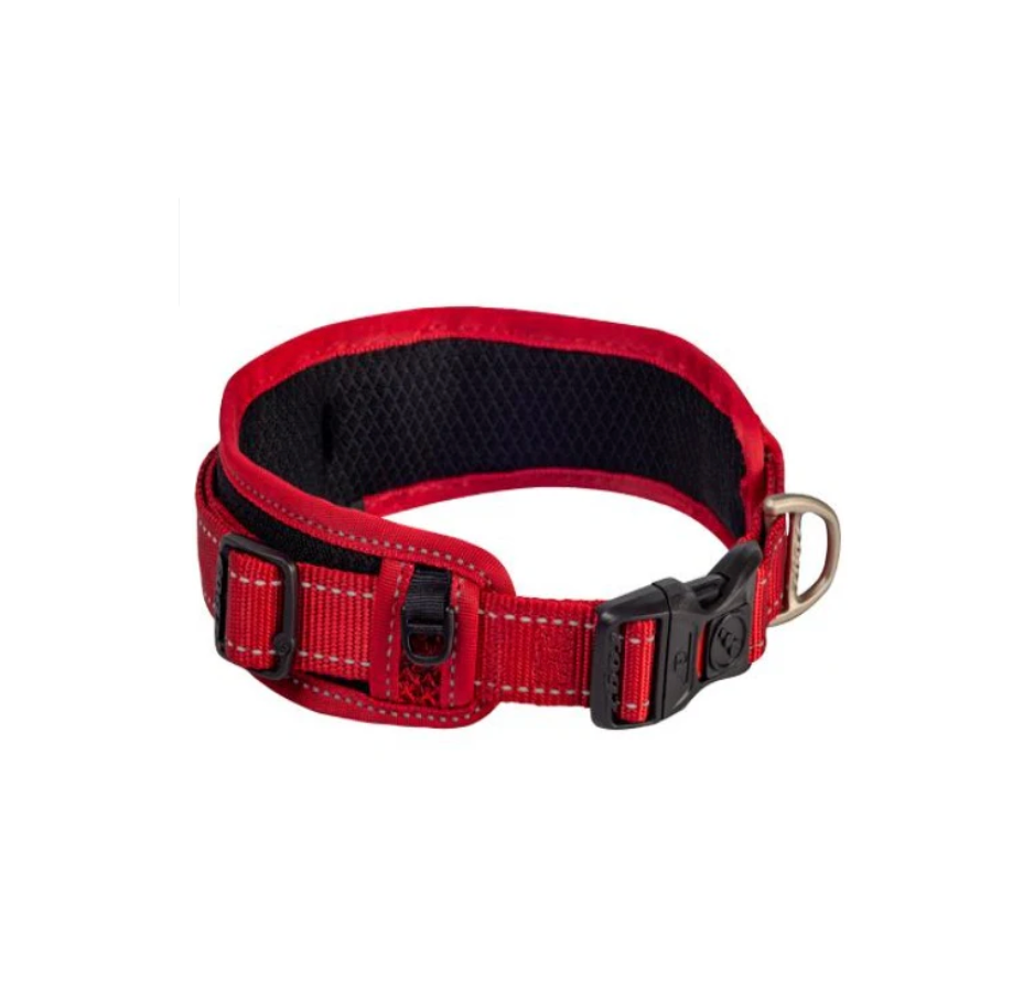 Rogz classic padded collar black XL