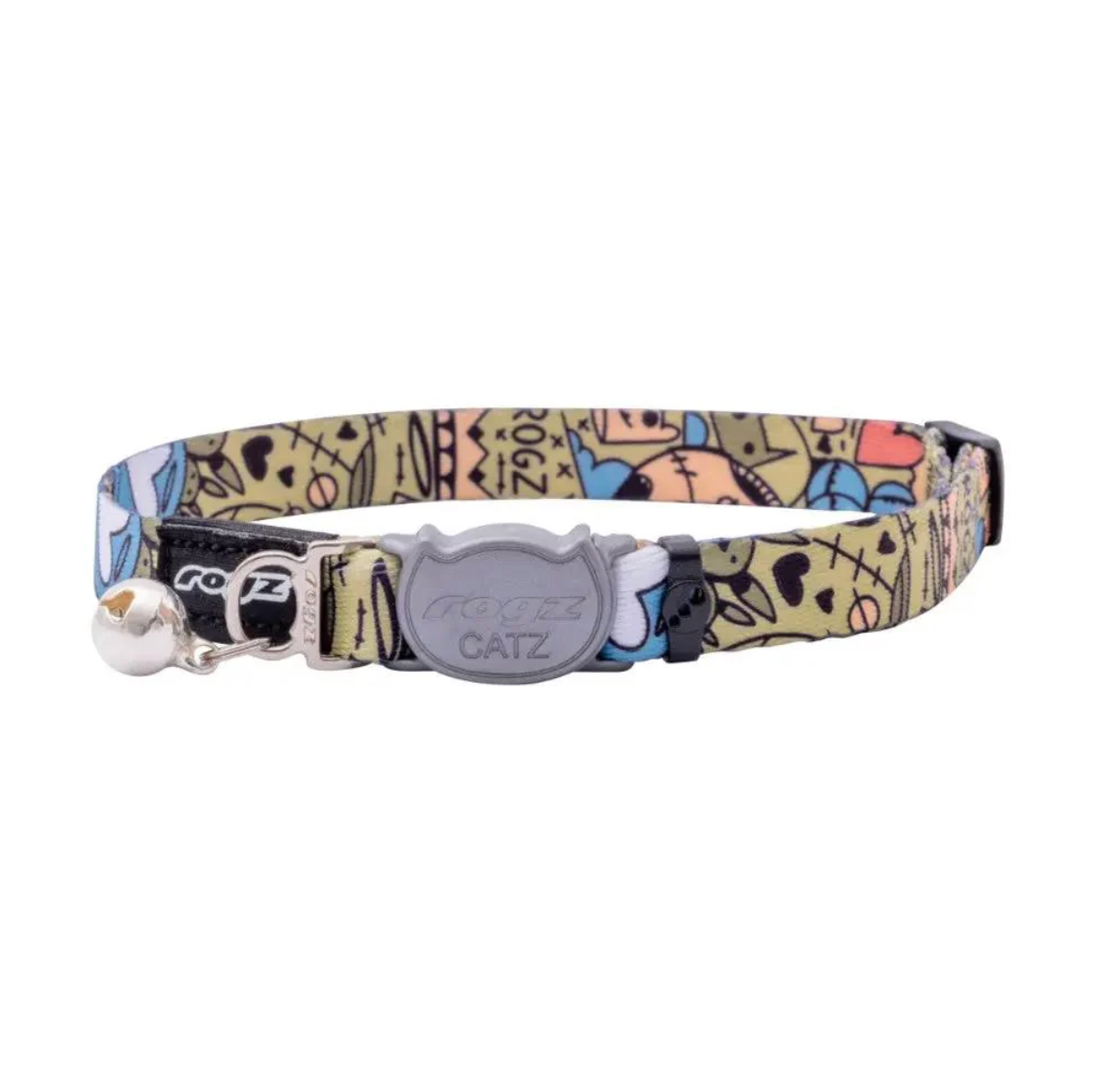 Rogz Fusion Cat Collar (Green) XS