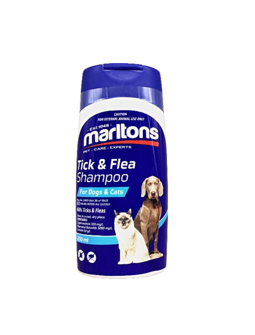 Marltons Tick & Flea Shampoo 250ml