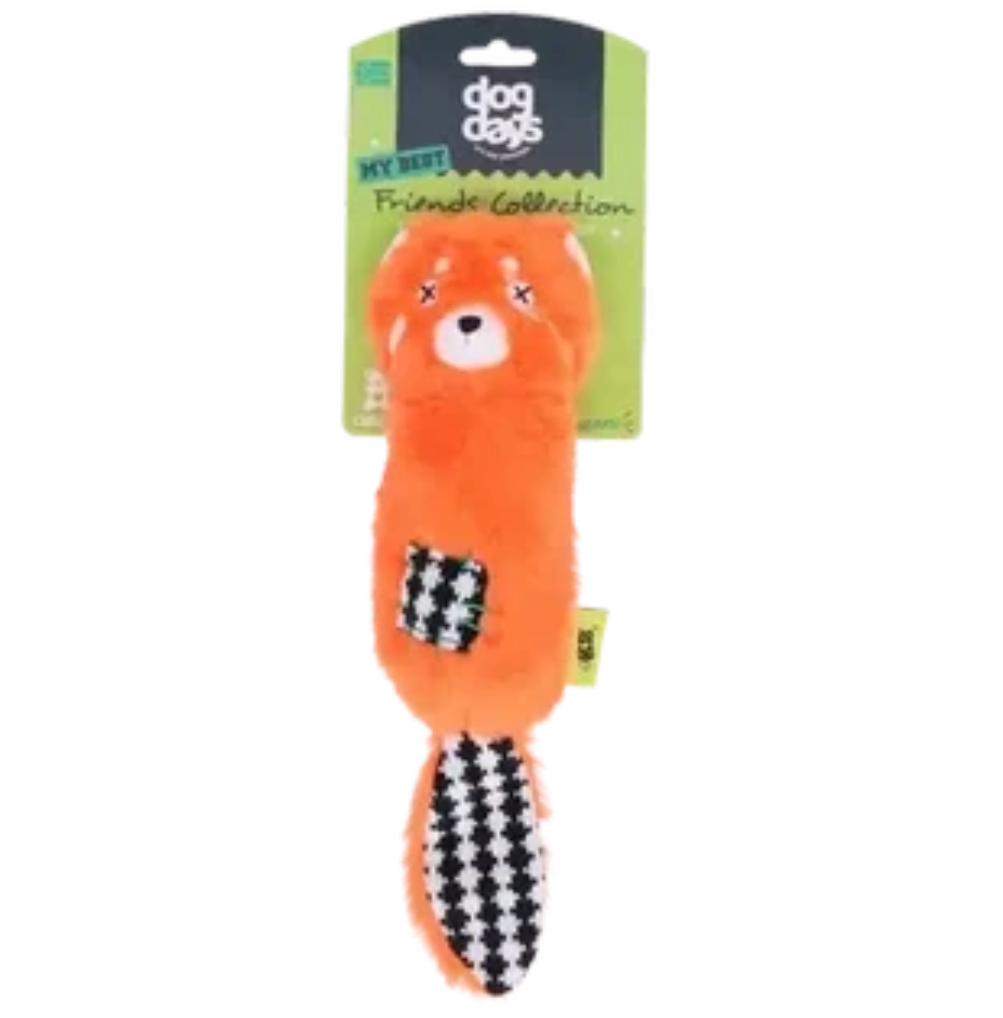 Dogs life toy tail fox