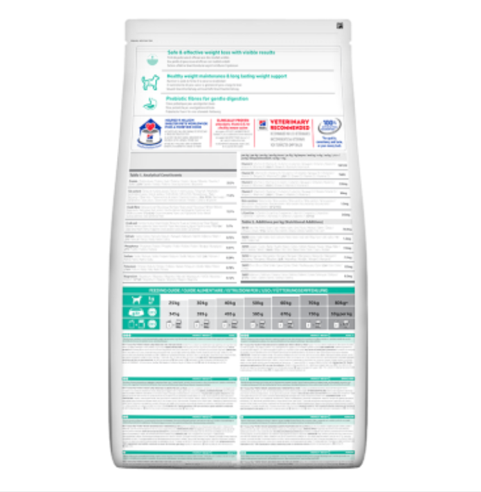 Hill's Science Plan Perfect Weight Large Adult Dog Food 12kg