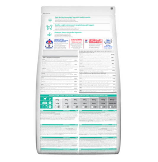 Hill's Science Plan Perfect Weight Large Adult Dog Food 12kg