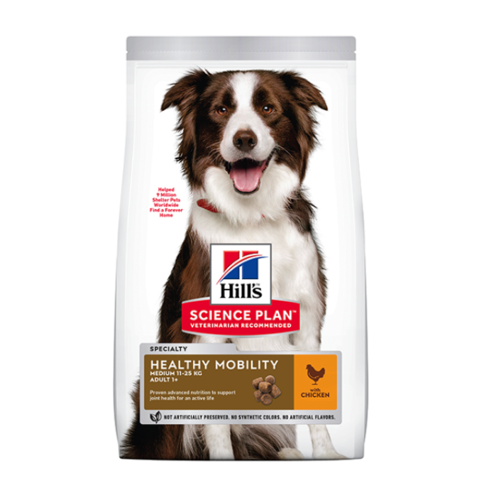 Hill's Science Plan Healthy Mobility Medium Adult Dog Food 12kg