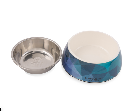 Dogs life bowl melamine L