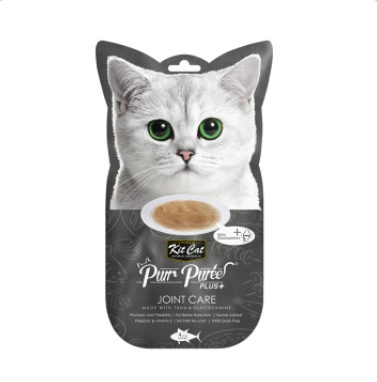 Kit Cat Purr Puree Plus+ Tuna & Glucosamine Joint Care Cat Treats