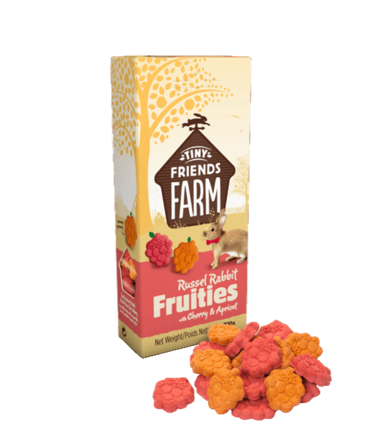 Russle rabbit cherry and apricot