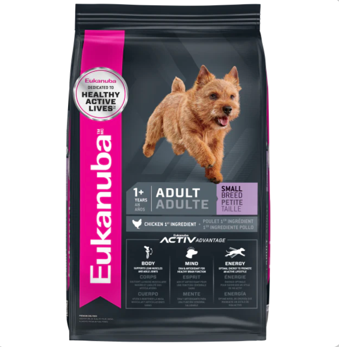 Eukanuba Small Breed Dog adult chicken 9kg