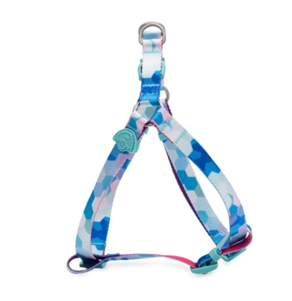 Dogs life designer pooch harness hex gradient XL