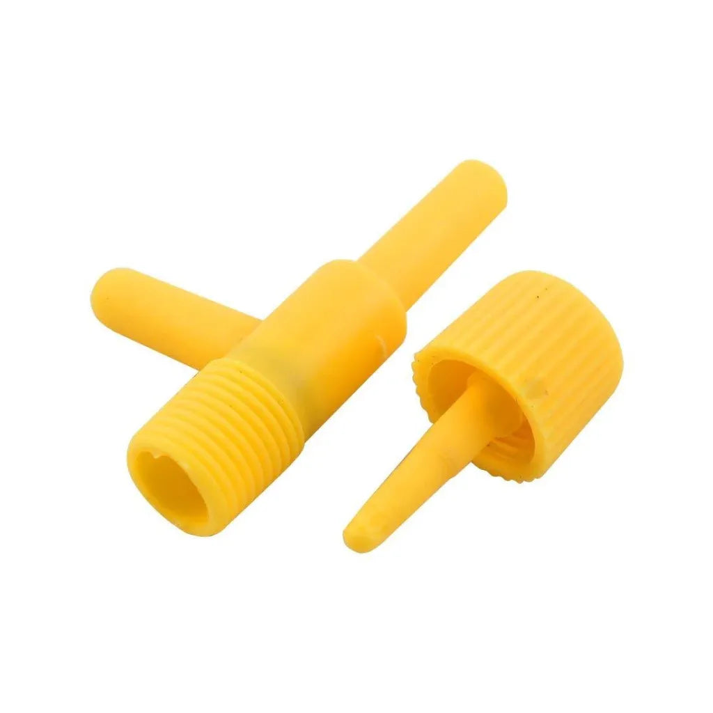 Aquarium accessories inline regulator yellow