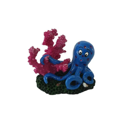 Akwa blue octopus ornament