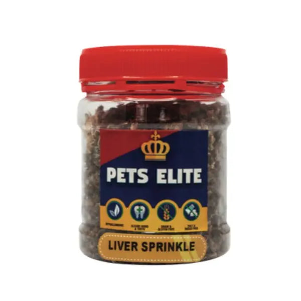 Pets elite liver sprinkles 90g