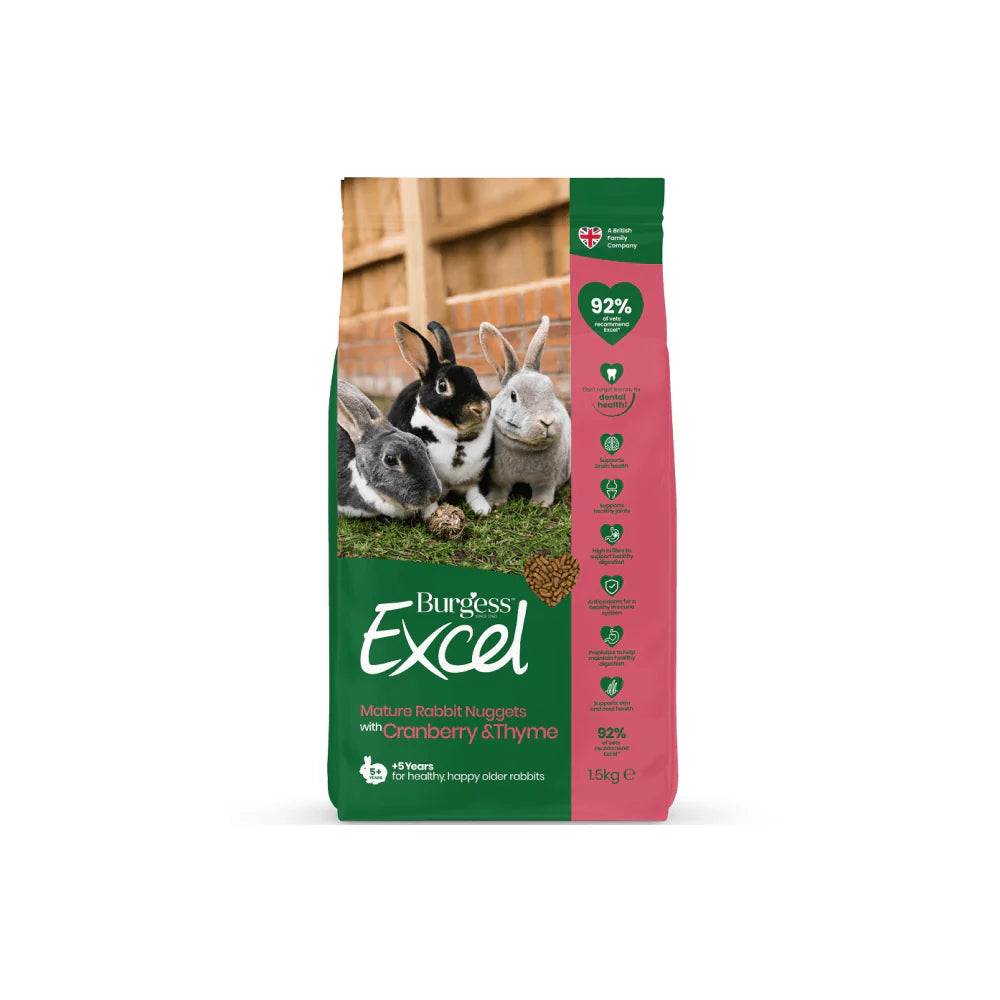 Burgess EXCEL mature rabbit 1.5kg