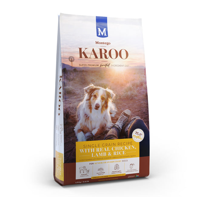 Montego Karoo Senior Dog Food 15kg