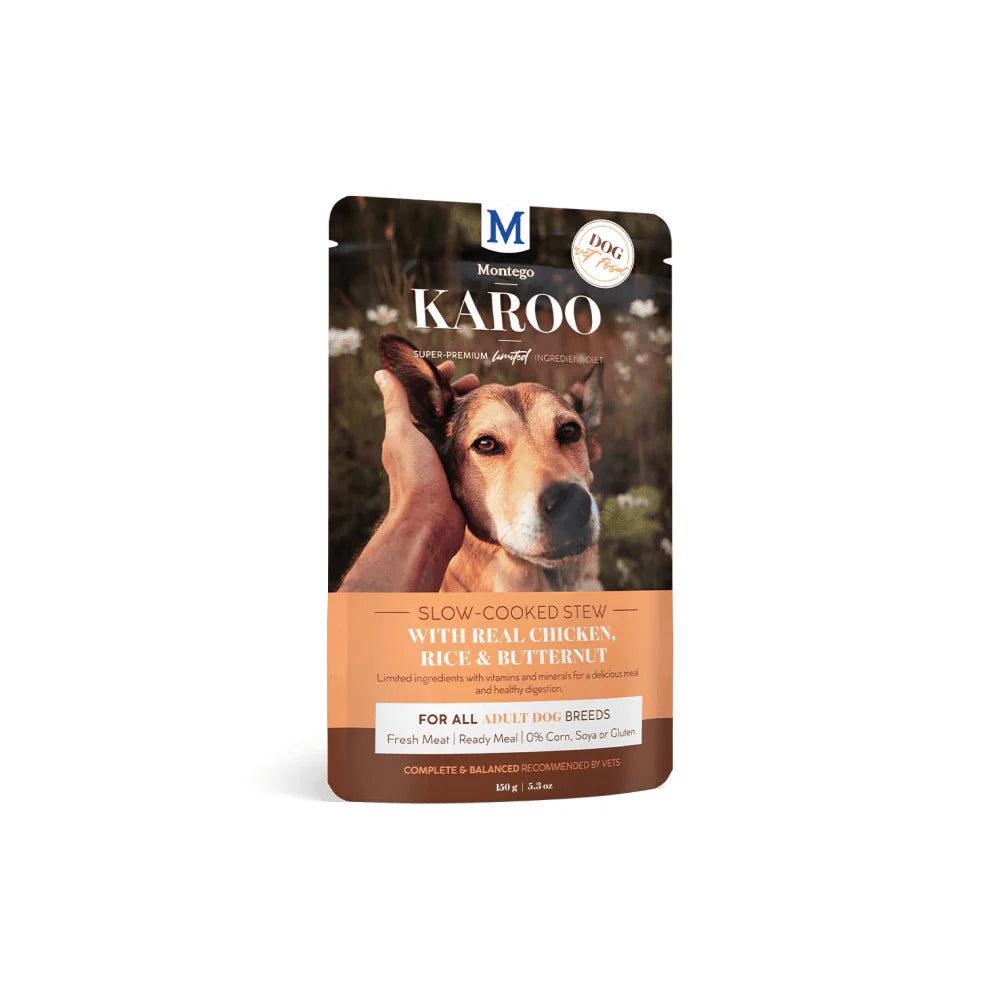 Montego Karoo dog wet food chicken 150g