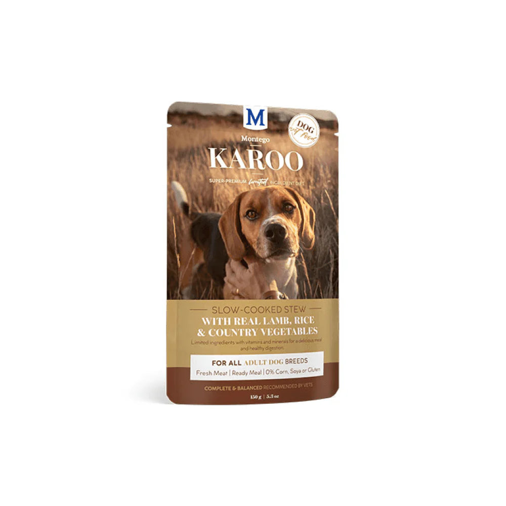 Montego Karoo dog wet food lamb