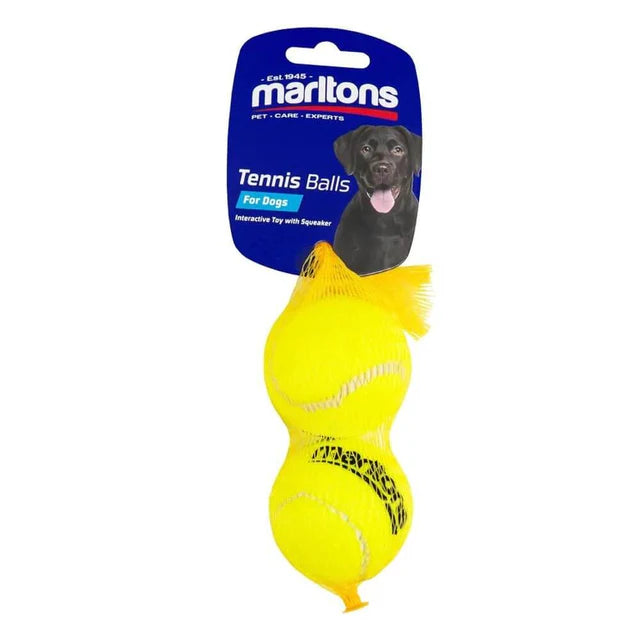 Marltons tennis balls 2 pack