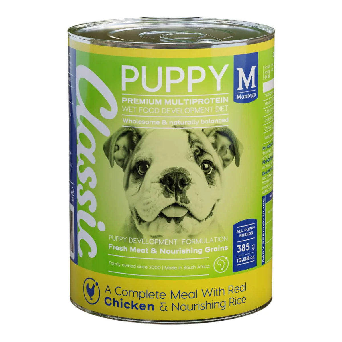 Montego Puppy can wet Food 385g