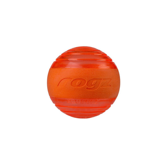 Rogz Squeekz Ball Medium orange