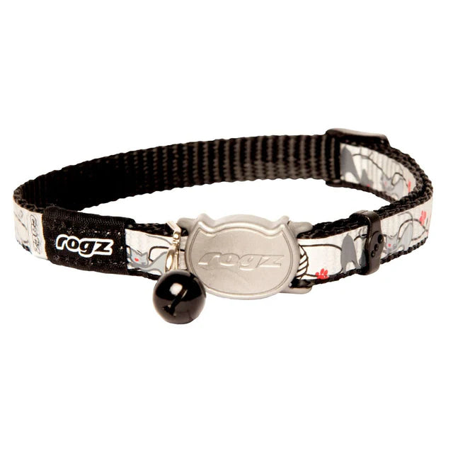 Rogz cat collar reflectocat xsmall black